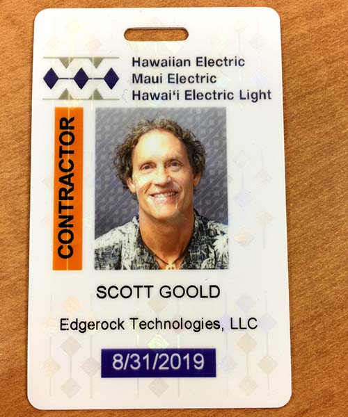 Scott Goold Contractor Badge