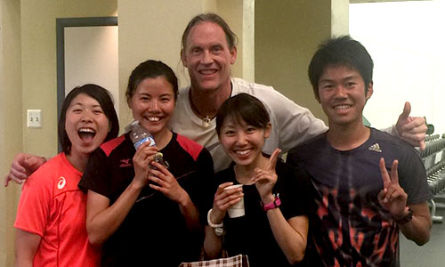 Coaching Japanese university students