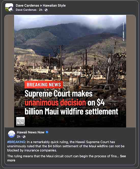 Hawaii Supreme Court RIPS OFF Mainland Americans